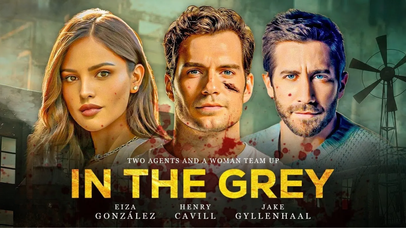 in the grey poster
